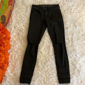Articles of Society grey knee slit jeans
